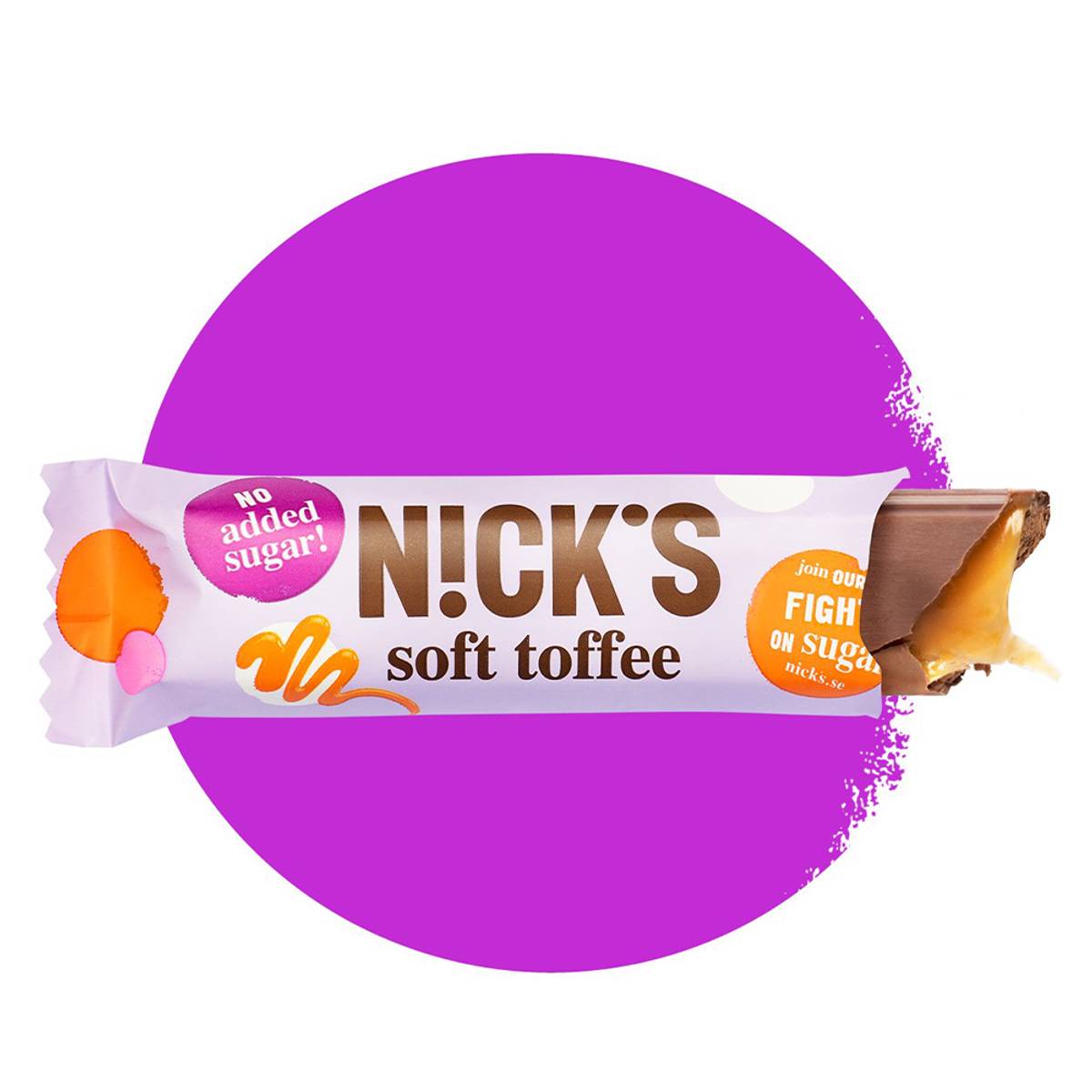 Nicks - Soft Toffee 28g