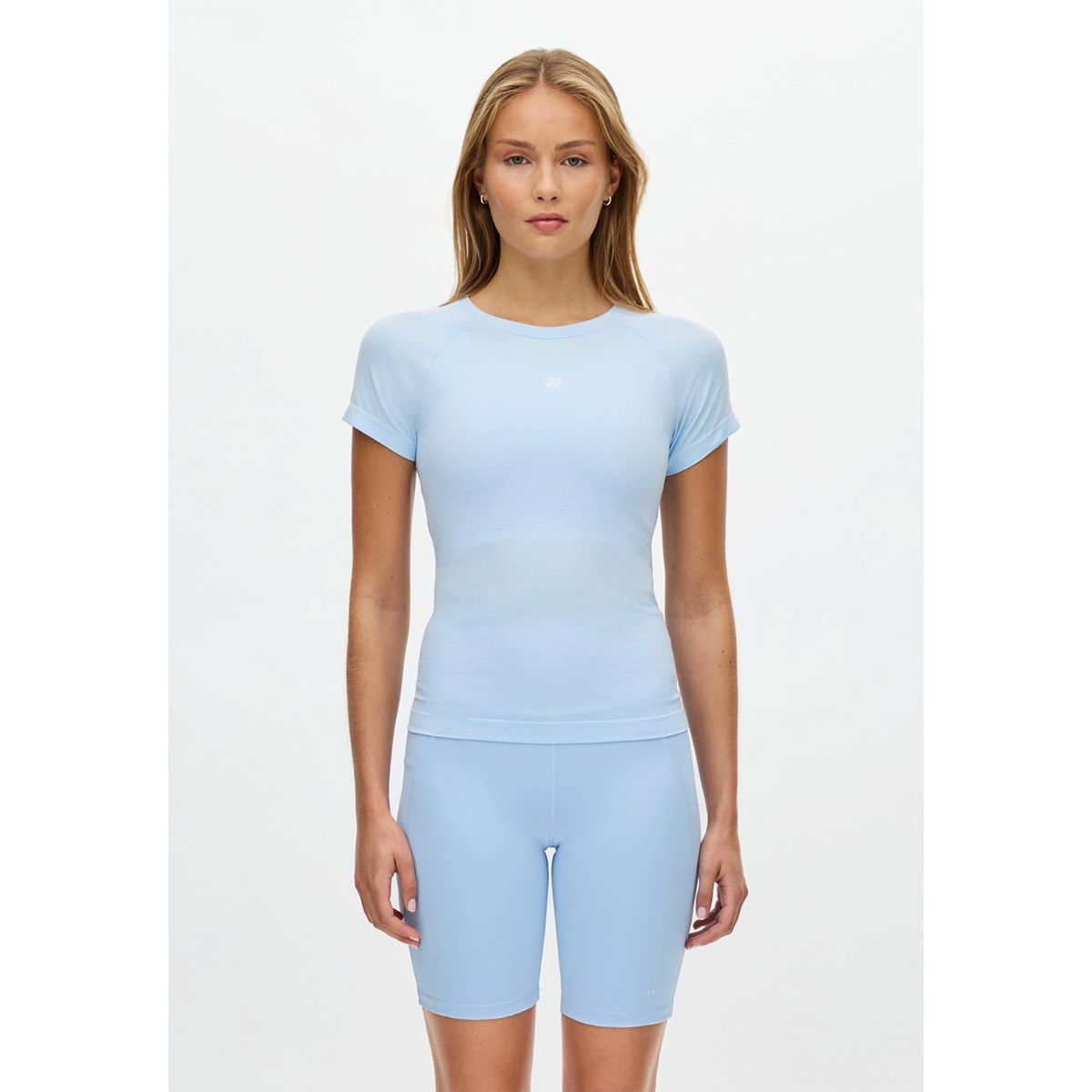 Rôhnisch - Seamless Flex Tee - Chambray Blue