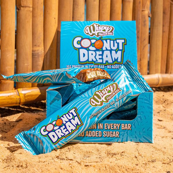 Hovedbilde Wispy Proteinbar - Coconut Dream (10x55g)