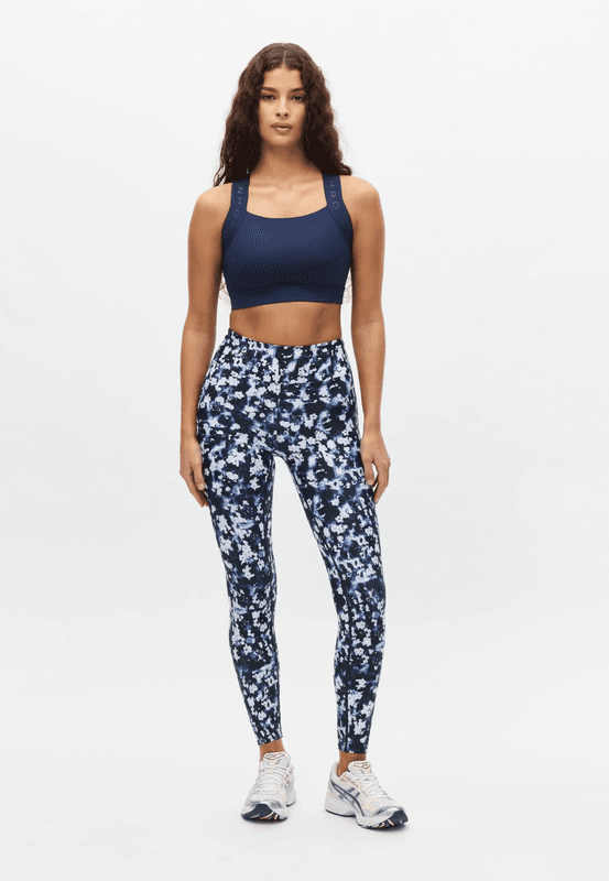 Rôhnisch - Printed High Waisted Tights - Indigo Bloom