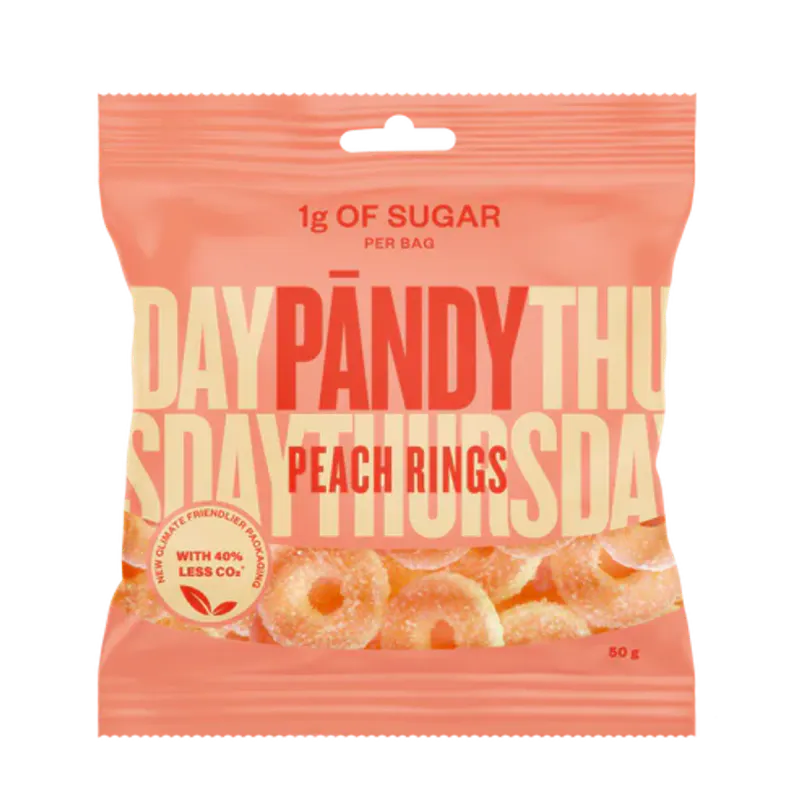 Pandy Candy - Peach Rings 50g