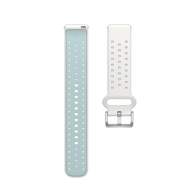 Polar Wristband Silicone 20mm Cloud White S/L