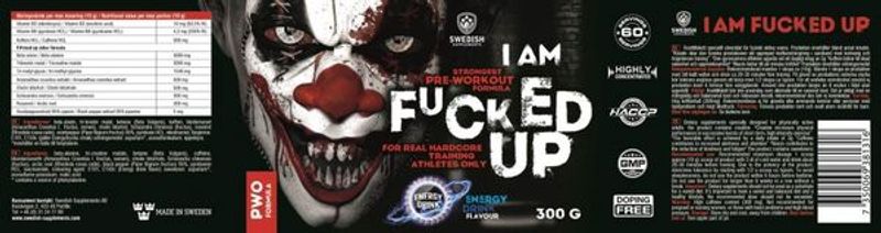 Swedish Supplements - Fucked Up Joker Edition 300g