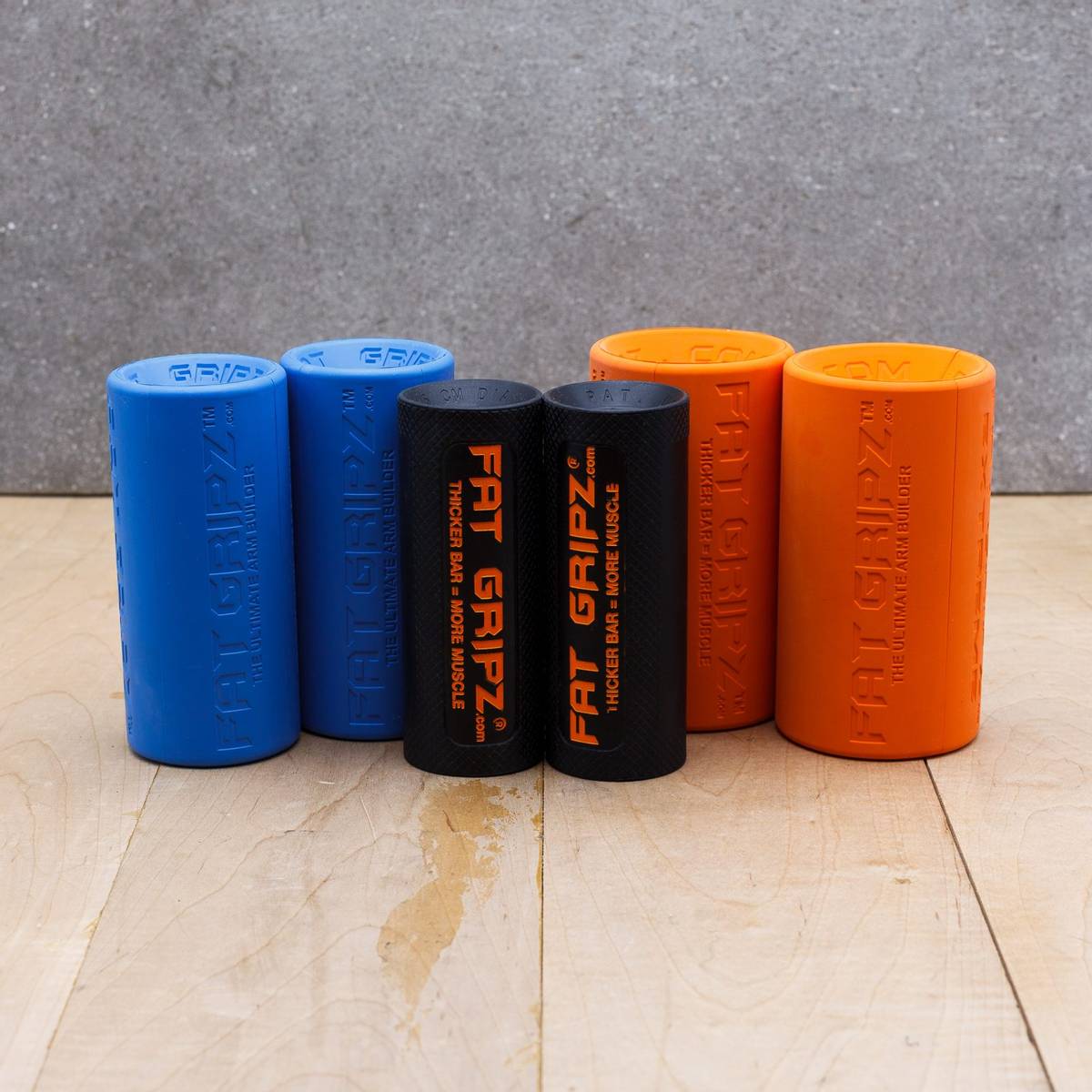 Fat Gripz One - Poignées Épaisses 4,4 Cm Pour Développer Avant-bras Et Force De Prise