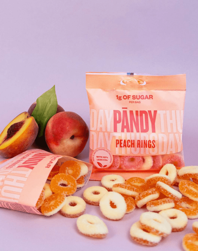 Pandy Candy - Peach Rings 50g