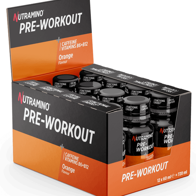 Hovedbilde Nutramino PWO SHOT - Orange 12x60ml