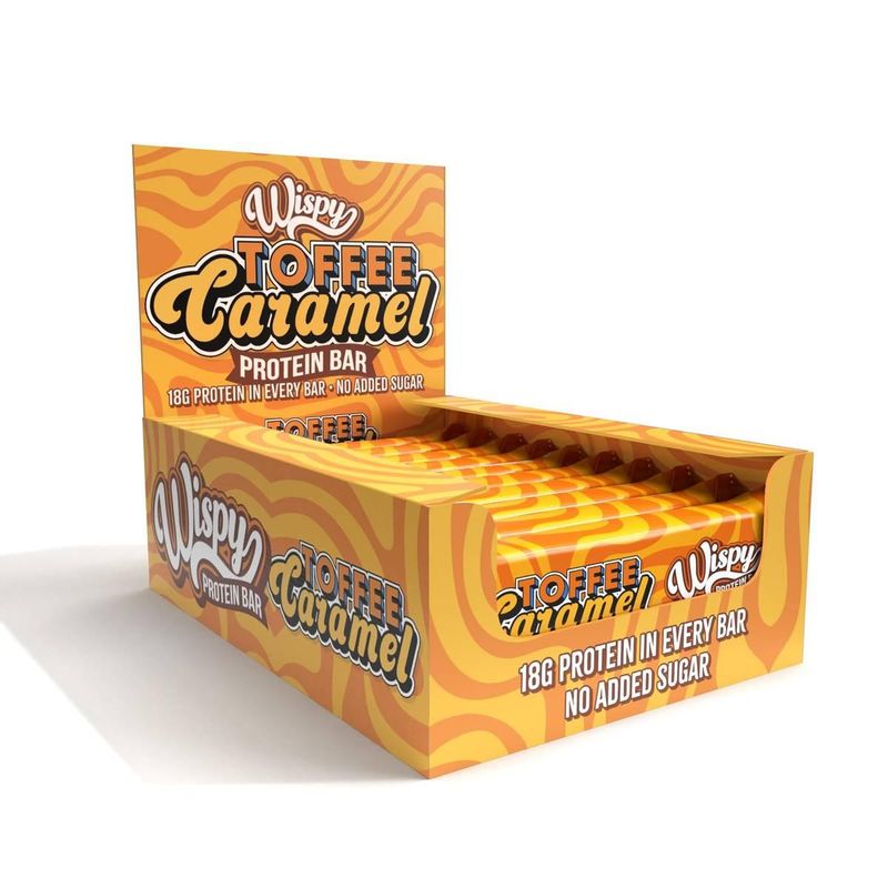 Wispy Proteinbar - Toffee Caramel 55g
