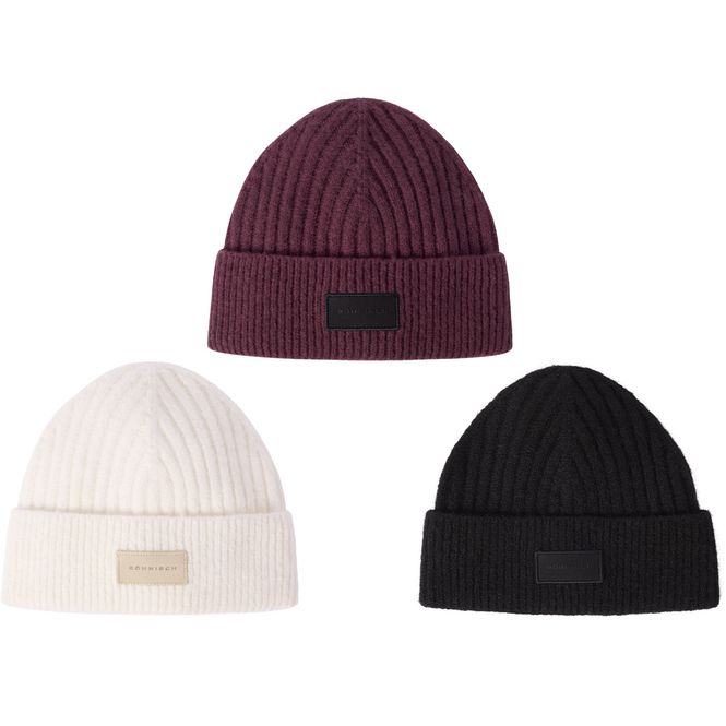 Hovedbilde Röhnisch Logo Rib Beanie - Black
