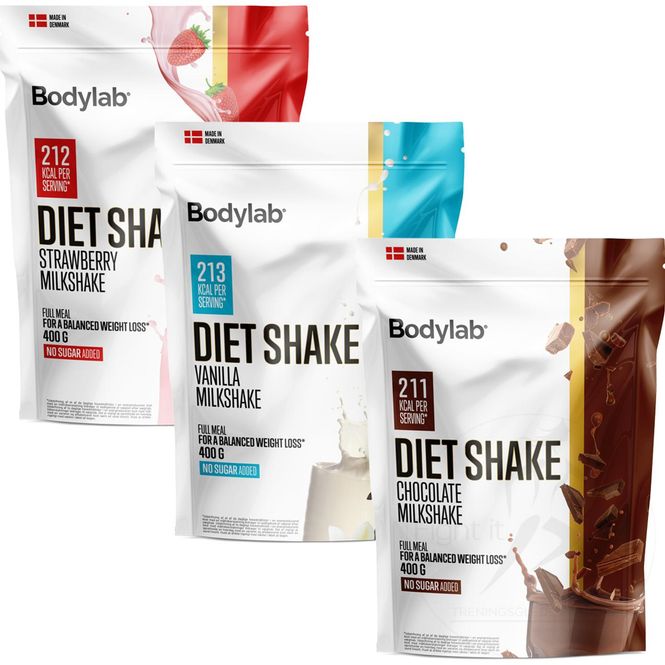 Hovedbilde Bodylab Diet Shake - Milkshake 1kg