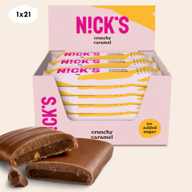 Hovedbilde Nicks - Crunchy Caramel 28g