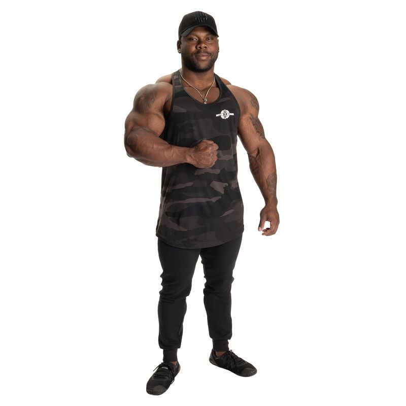 Better Bodies Essential T-back - Dark Camo V2