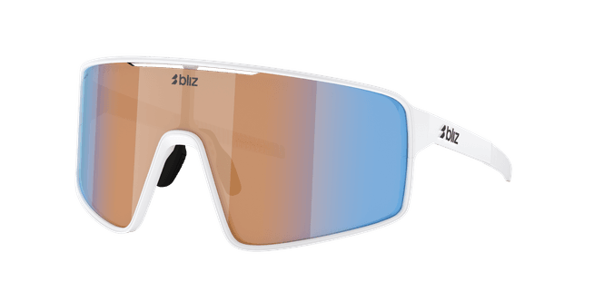 Hovedbilde Bliz -Shaped By The North  P001 - Matte White-Coral/Orange Mirror Blue