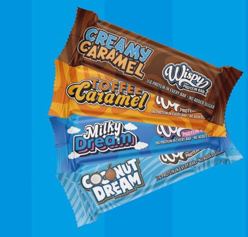 Wispy Proteinbar - Toffee Caramel 55g
