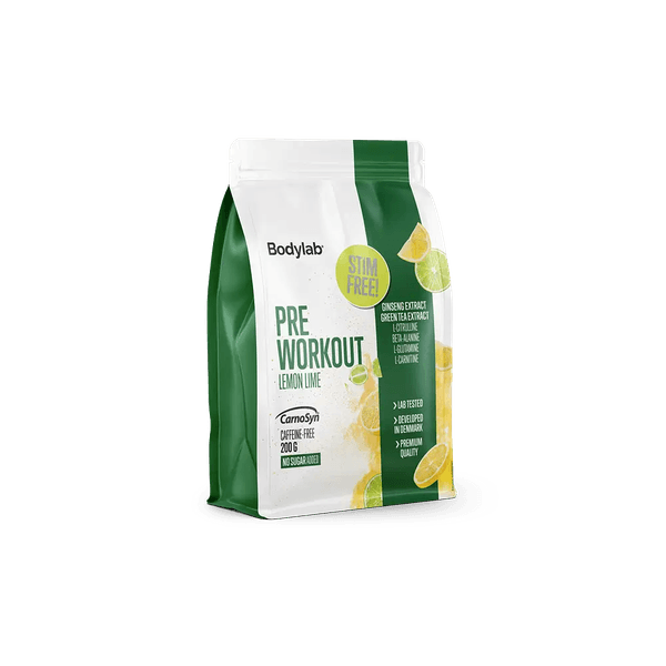 Hovedbilde Bodylab - Pre-Workout Lemon Lime Stim-Free 200g