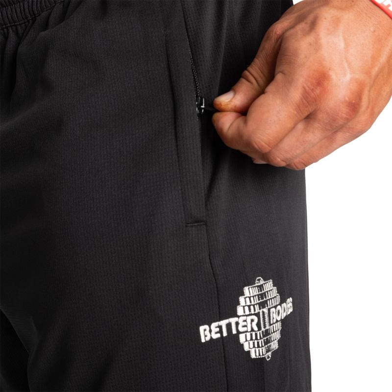 Better Bodies Basketball Shorts - Black/White
