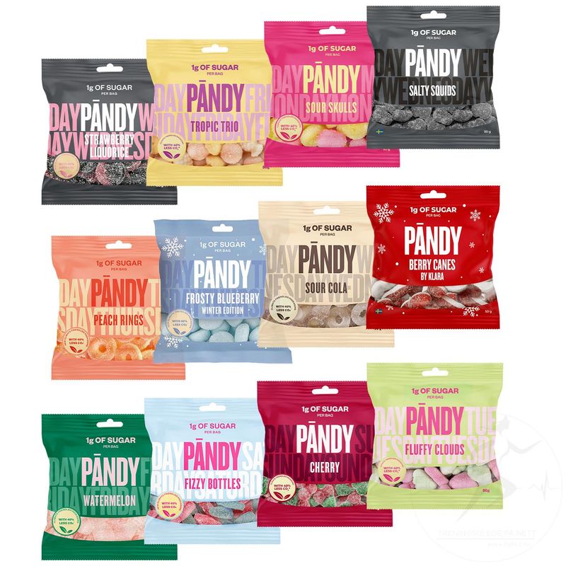 Pandy Candy - Berry Canes 50g