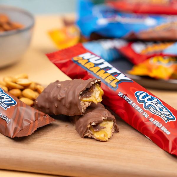 Hovedbilde Wispy Proteinbar - Nutty Caramel 55g