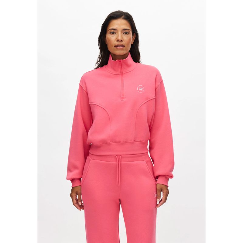 Rôhnisch - Base Sweat Half Zip - Fruit Dove