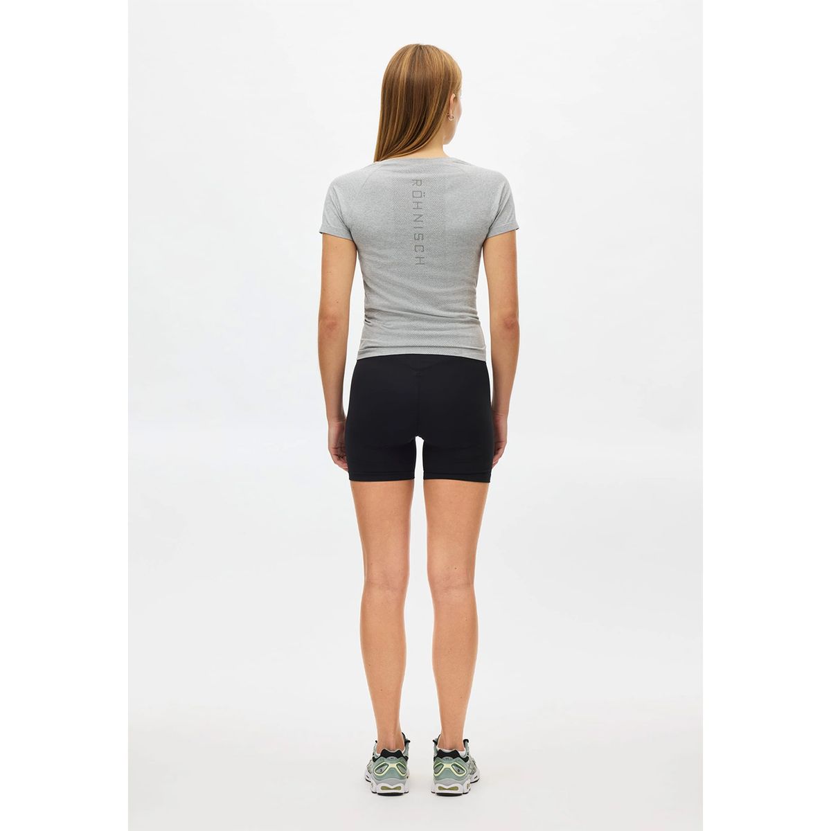 Rôhnisch - Seamless Flex Tee - Grey Melange