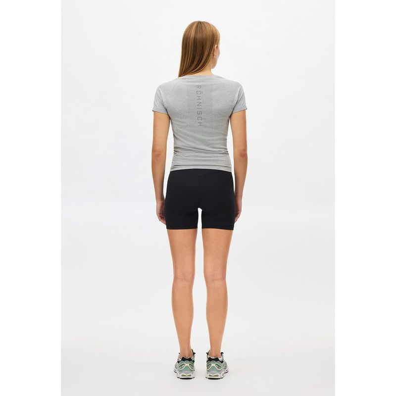Rôhnisch - Seamless Flex Tee - Grey Melange