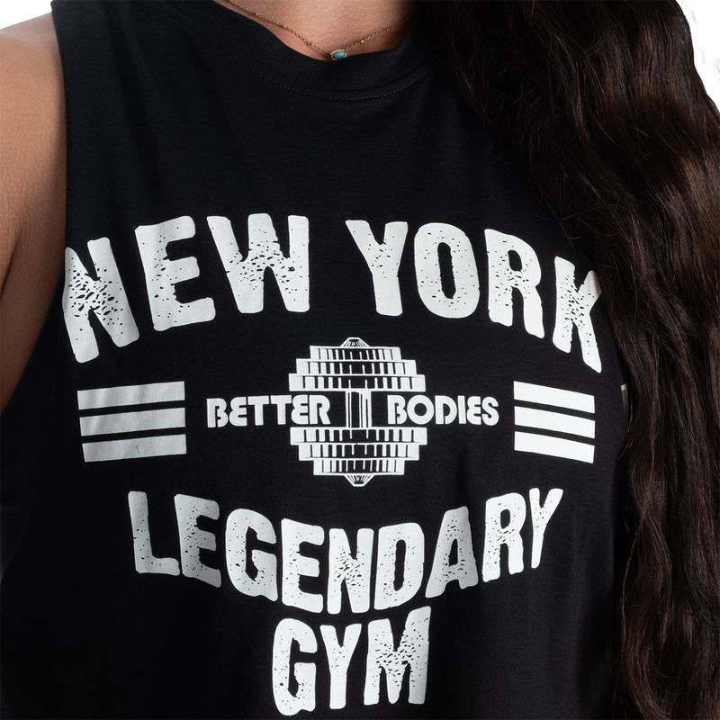 Better Bodies NY Cut Out Tank - Black