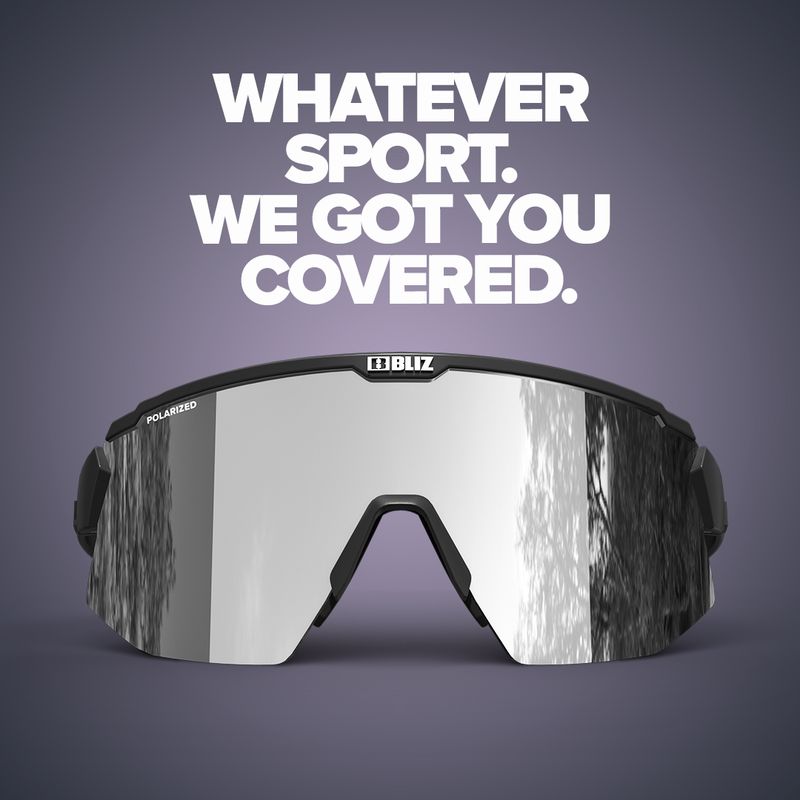 Bliz Active Breeze Polarized - Brown w/ Silver Mirror