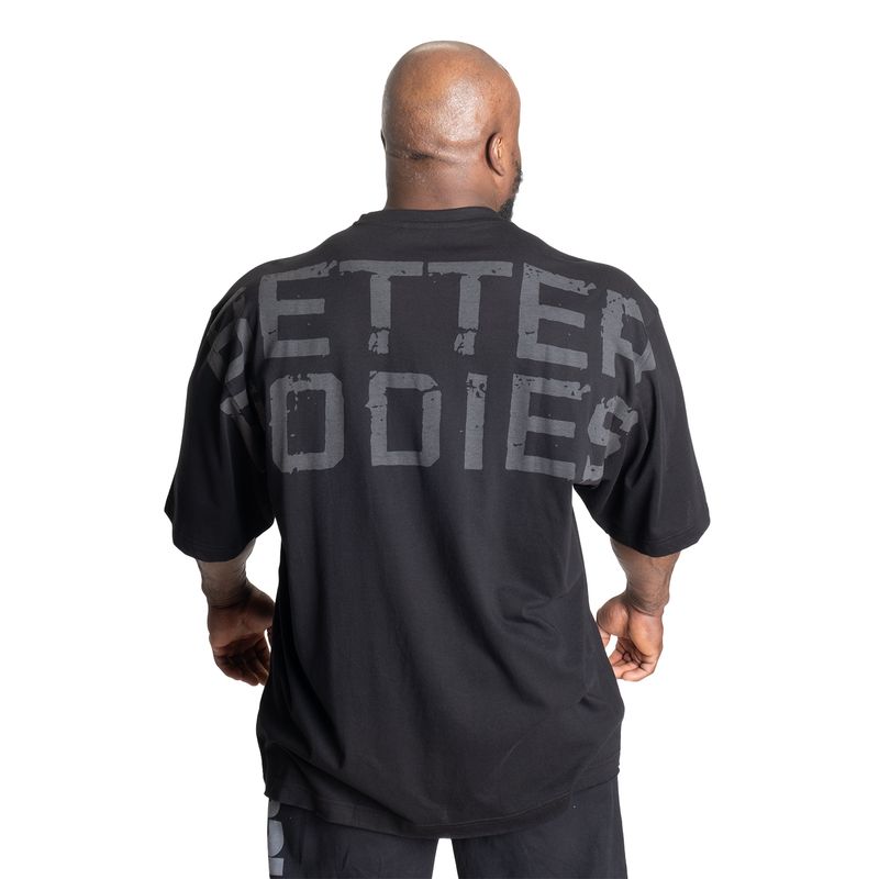 Better Bodies Skull Union Iron Tee - Black