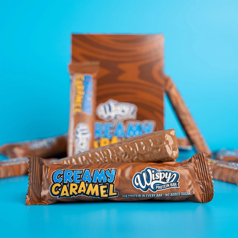 Wispy Proteinbar - Creamy Caramel (10x55g)