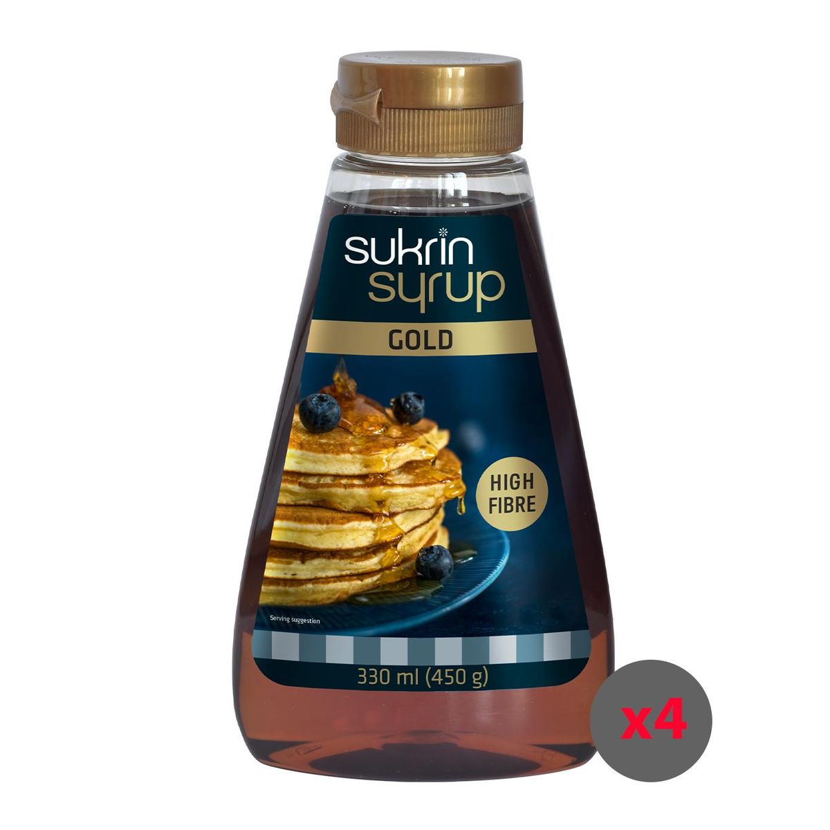 SukrinSirup Gold (4x450g)