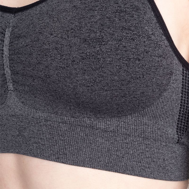 Better Bodies Curve Scrunch Bra - Black Melange