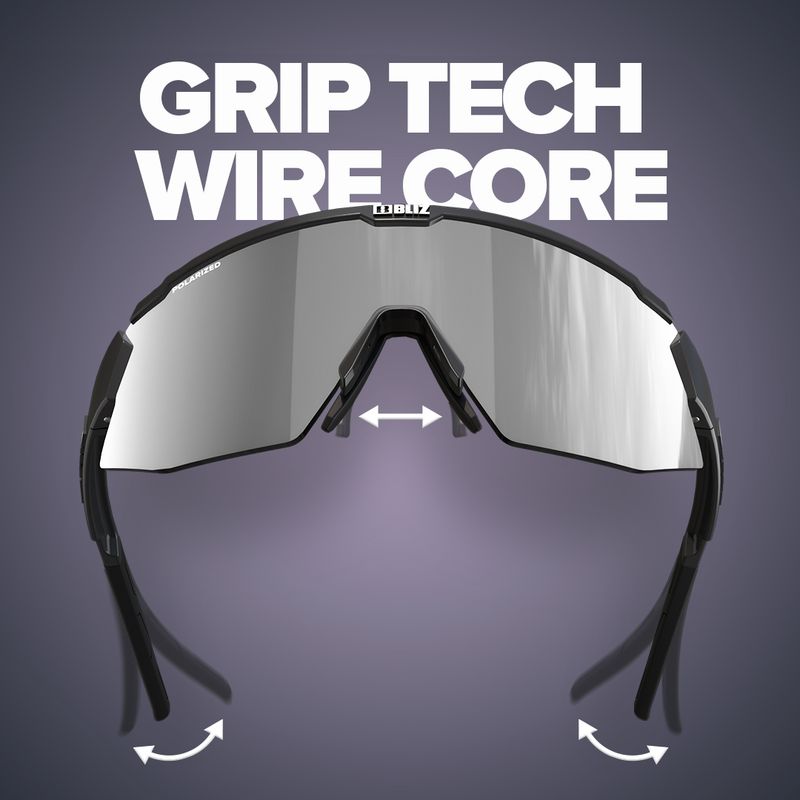 Bliz Active Breeze Polarized - Brown w/ Silver Mirror