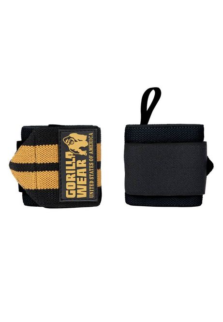 Hovedbilde Gorilla Wear - Ultra Wrist Wraps - Black/Gold