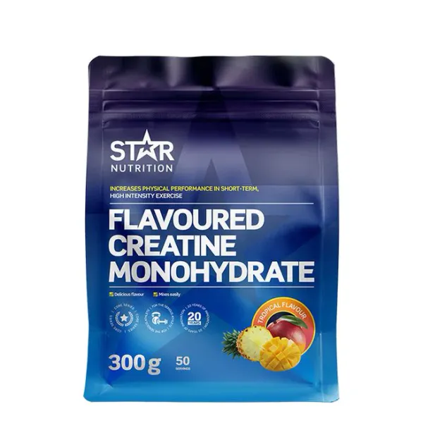 Hovedbilde Star Nutrition - Creatine Monohydrat - Green Apple 300g