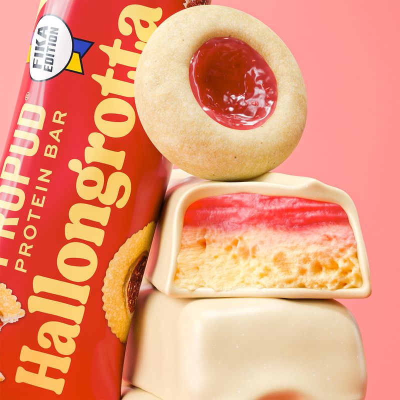 Njie - ProPud Proteinbar - Hallongrotta 55g