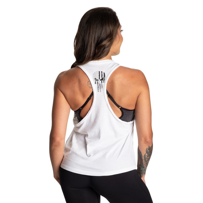 Better Bodies Skull Empire Tank - White