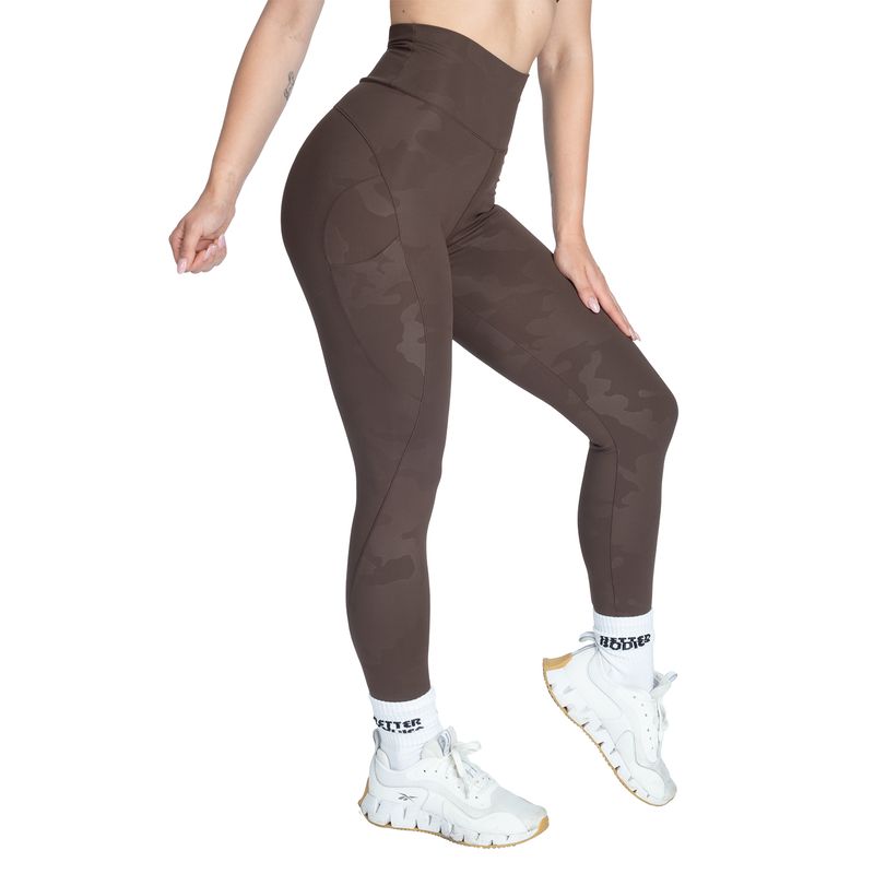 Better Bodies High Waist Leggings - Timber Camo