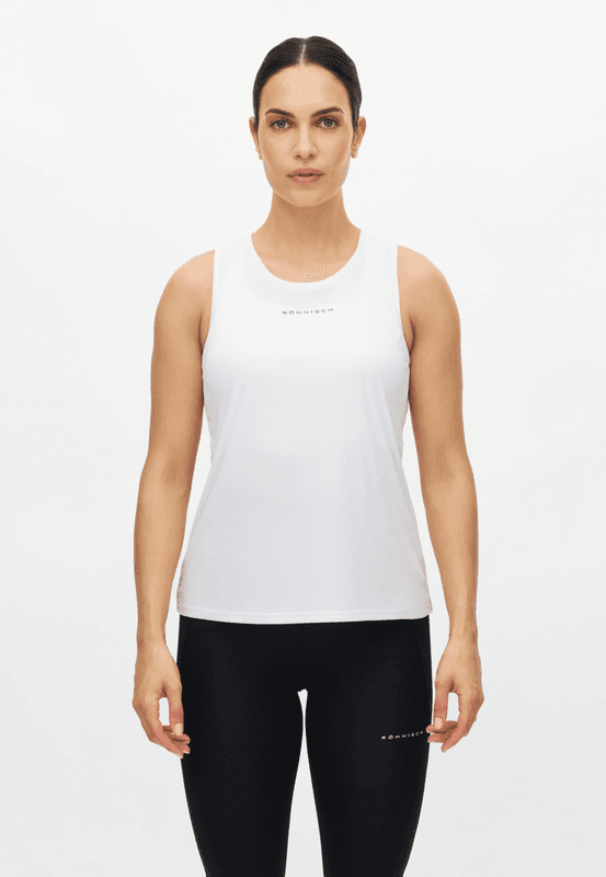 Rôhnisch - Team Logo Tank Top - White