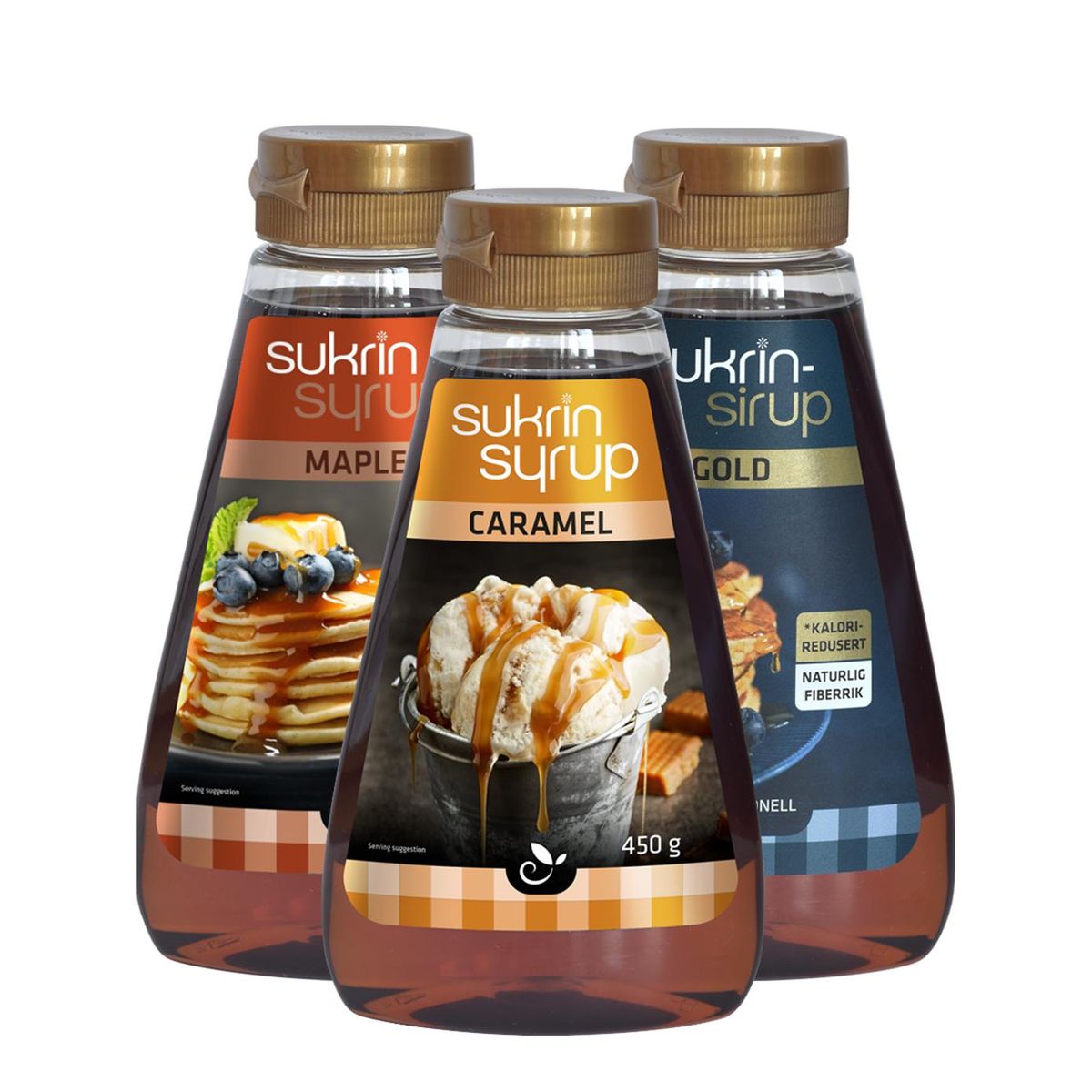 SukrinSirup Maple (4x450g)