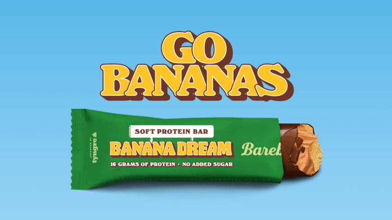 Barebells Soft Bar - Banana Dream 55g