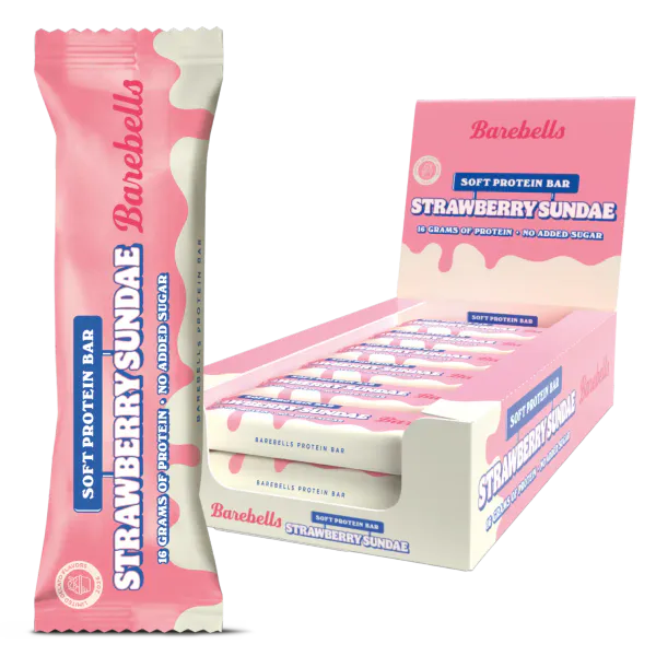 Hovedbilde Barebells - Strawberry Sundae 12x55g