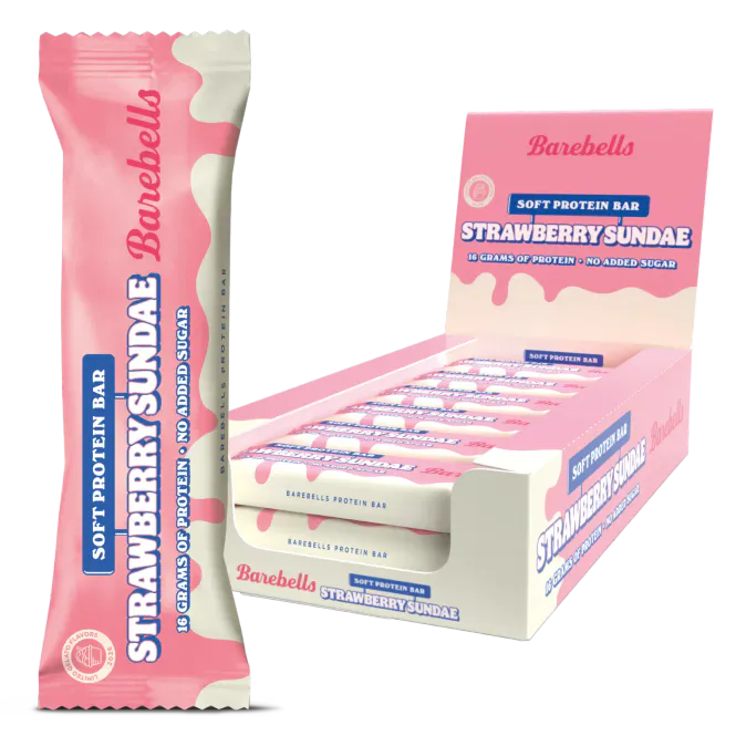 Hovedbilde Barebells - Strawberry Sundae 12x55g