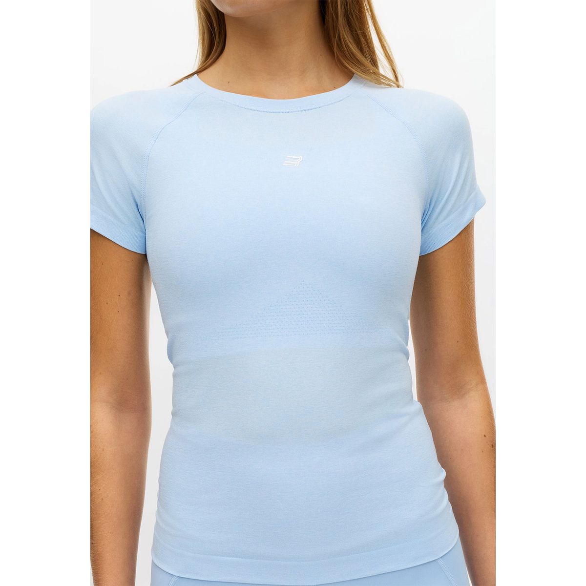 Rôhnisch - Seamless Flex Tee - Chambray Blue