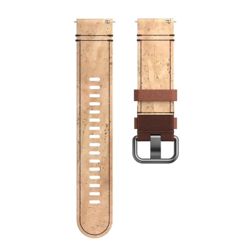 Polar Wristband Leather 22mm Bronze M-L
