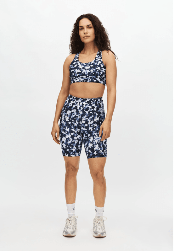 Rôhnisch - Printed Mesh Sportsbra - Indigo Bloom