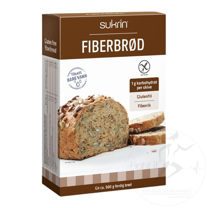 Hovedbilde Sunnere Brødmix Fiberbrød 250g