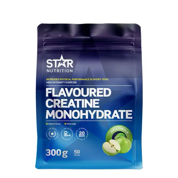 Hovedbilde Star Nutrition - Creatine Monohydrat - Green Apple 300g