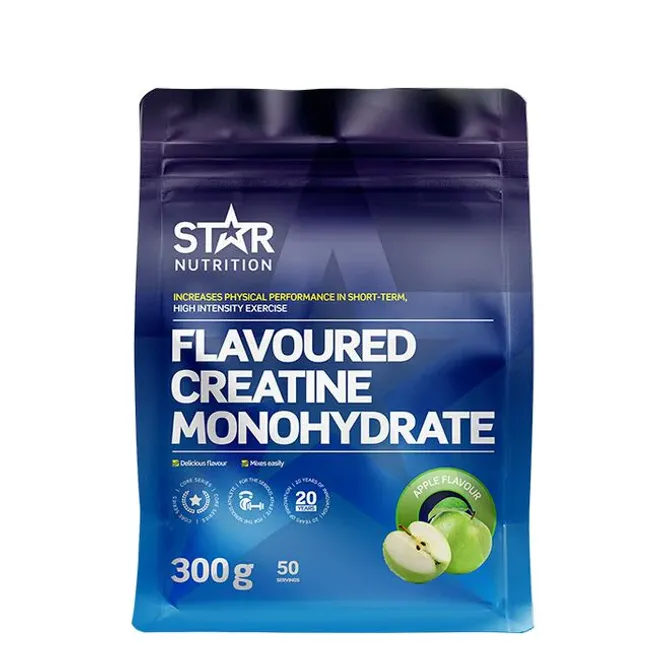 Hovedbilde Star Nutrition - Creatine Monohydrat - Green Apple 300g