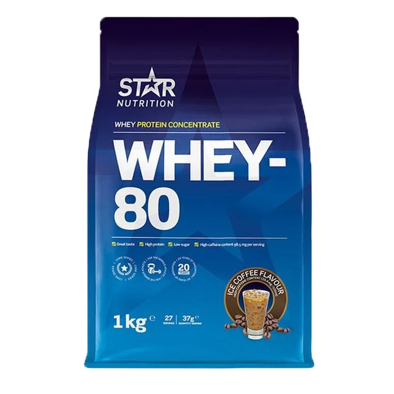 Star Nutrition Whey - Myseprotein 80 1kg
