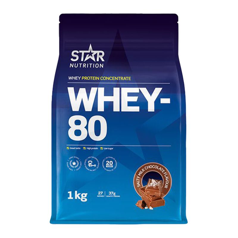 Star Nutrition Whey - Myseprotein 80 1kg
