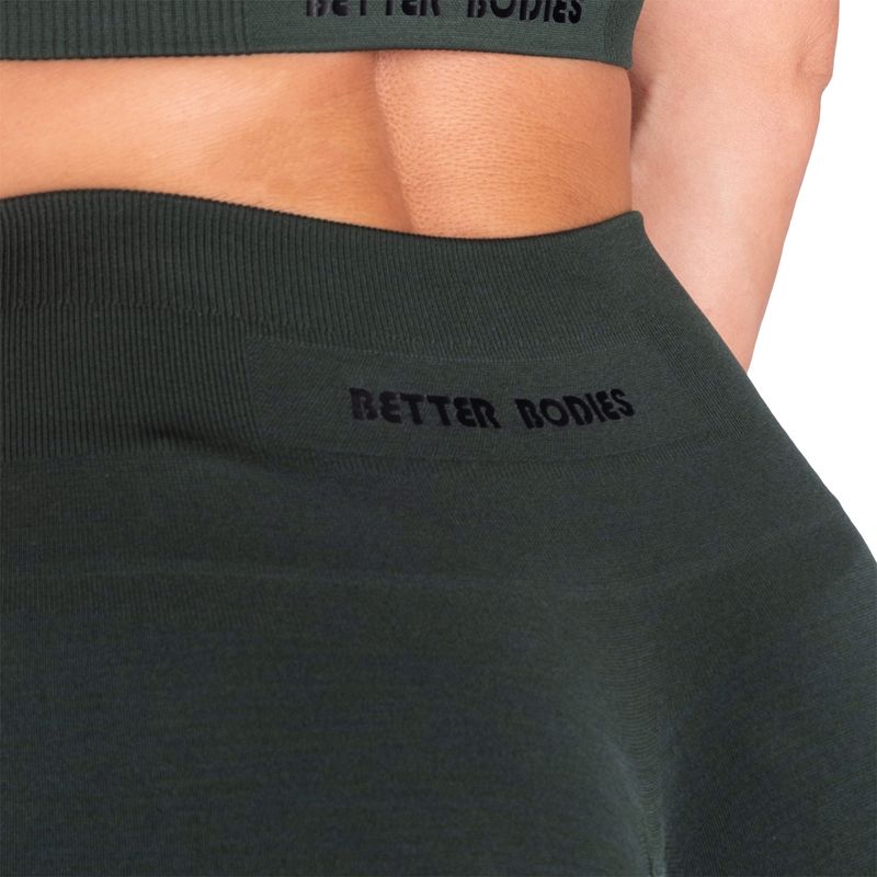 Better Bodies Scrunch Leggings - Emerald Green